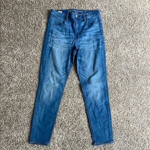 Women's American Eagle High Waisted Blue Jeans